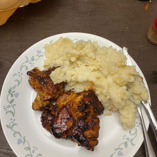 BBQ Chicken Asian Creole BBQ chicken